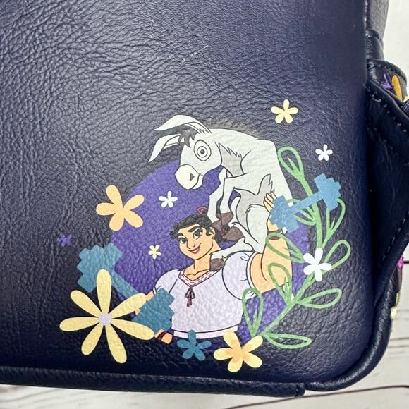 Loungefly Blue Floral Backpack main image 6